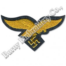 German World War II Hands Embroidered Wings